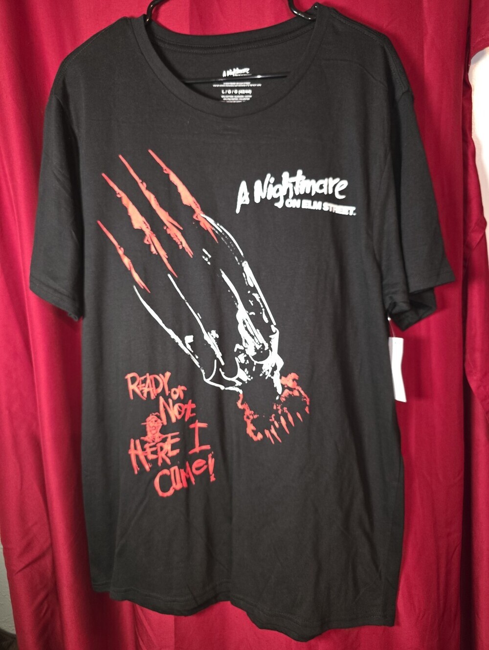 A Nightmare on Elm Street Graphic Black Men’s T‑Shirt